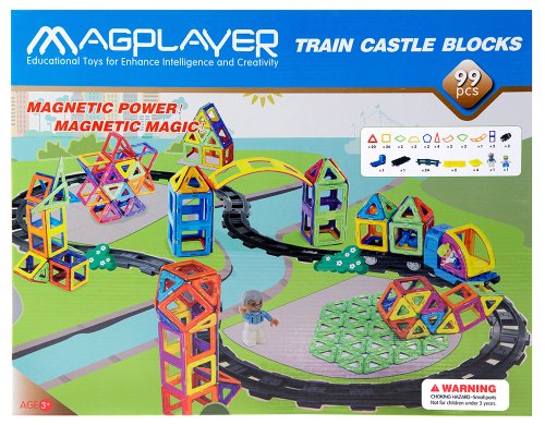 Магнитный конструктор Magplayer 99 эл. (MPK-99)
