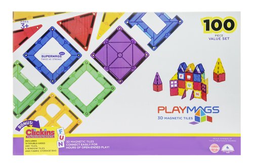 Магнитный конструктор Playmags 100 эл. (PM151)