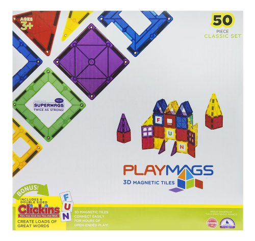Магнитный конструктор Playmags 50 эл. (PM152)