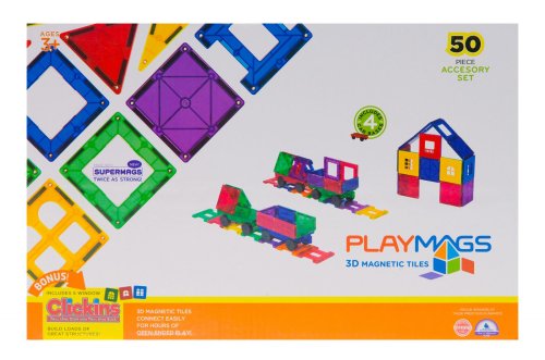 Магнитный конструктор Playmags 50 эл. (PM153)