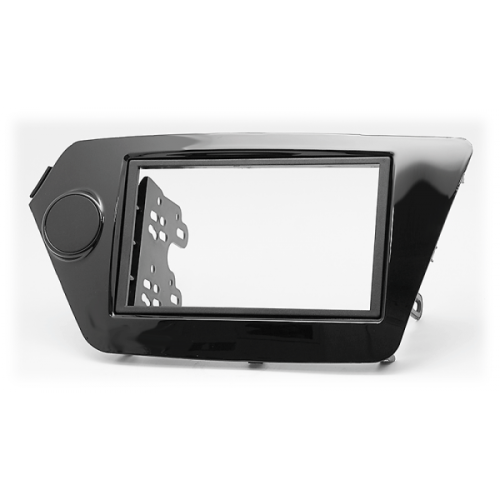 Рамка переходная Carav 11-412 KIA Rio (QB), K2 (QB) 2011+ Piano Black 2-DIN