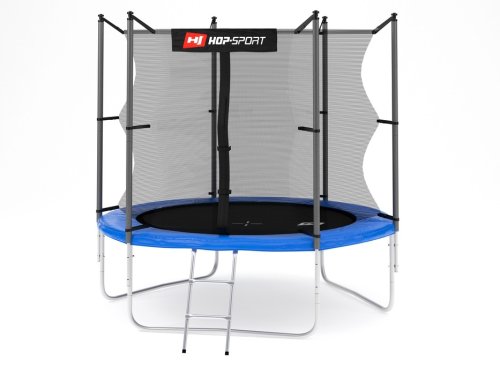 Батут Hop-Sport 8 ft Blue (244 см, с внутренней сеткой)