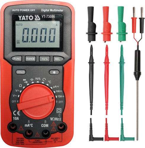 Мультиметр цифровой YATO YT-73086