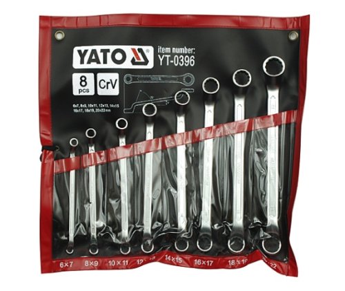 Набір ключів комбінованих YATO YT-0396 (8 предметів)