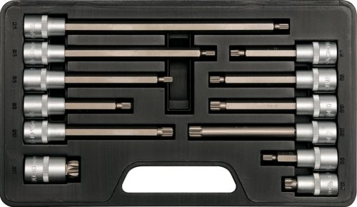 Набор торцевых головок YATO YT-7753 (12 предметов)