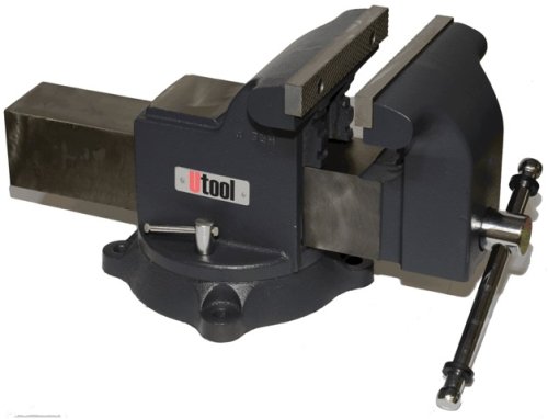 Слюсарні поворотні лещата "Механік" Utool 200 мм (17203)