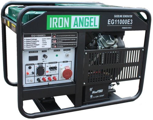 Бензиновый генератор Iron Angel EG 11000 E3