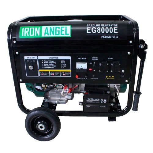 Бензиновый генератор Iron Angel EG 8000 E