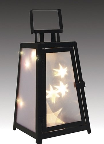 Декоративный фонарь металлический Luca Lighting 14х14х25см Черный