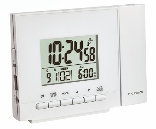 Часы проекционные TFA 60501302 Белый