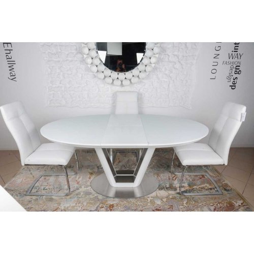 Стол обеденный Nicolas DENVER белый MD000186