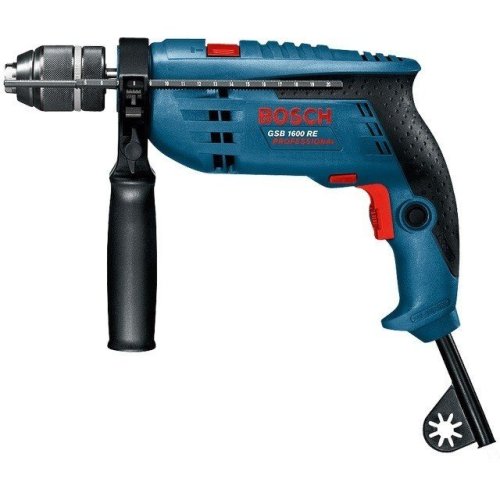 Дрель ударная BOSCH GSB 1600 RE БЗП (0601218121)