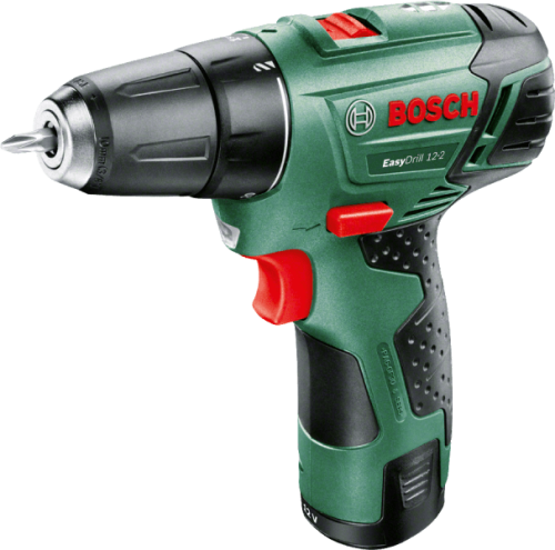 Дрель шуруповерт аккумуляторная BOSCH EasyDrill 12-2 (060397290V)