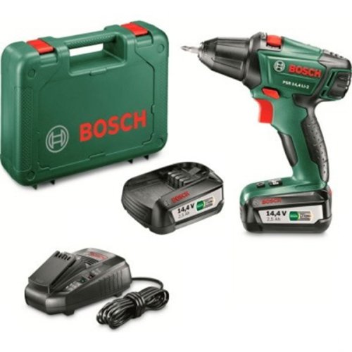 Дрель шуруповерт аккумуляторная BOSCH PSR 14,4 LI-2 Nano (060397340N)