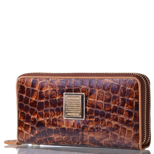 Кошелек-клатч женский кожаный WANLIMA W82022679998-light-coffee