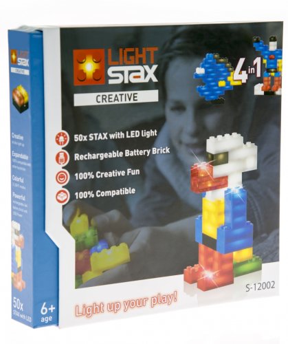 Конструктор LIGHT STAX с LED подсветкой Creative S12002