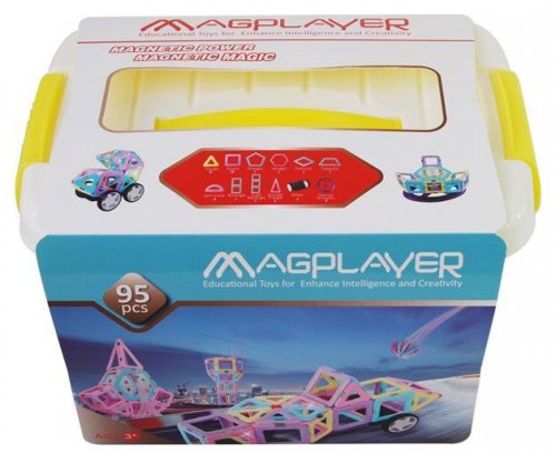 Магнитный конструктор Magplayer 95 элементов (MPT2-95)