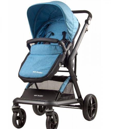 Универсальная коляска 2 в 1 Miqilong Mi baby T800 Blue (T800-U2-BL01)