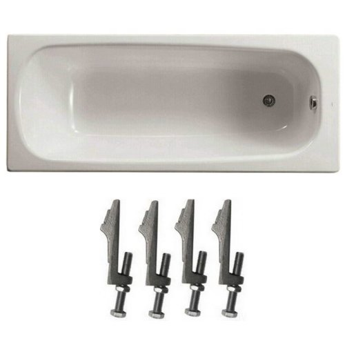 Ванна чугунная Roca Continental 150x70 A21291300R+A150412330