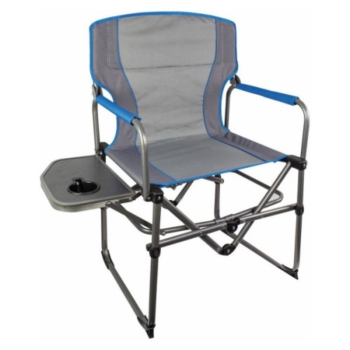 Стул Highlander Compact Directors With Side Table Grey