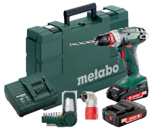 Шуруповерт аккумуляторный Metabo BS 18 Quick Set (602217870)