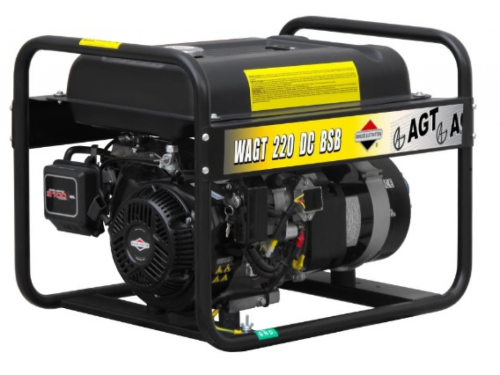 Бензиновый генератор сварочный AGT WAGT 220 DC BSBE R26