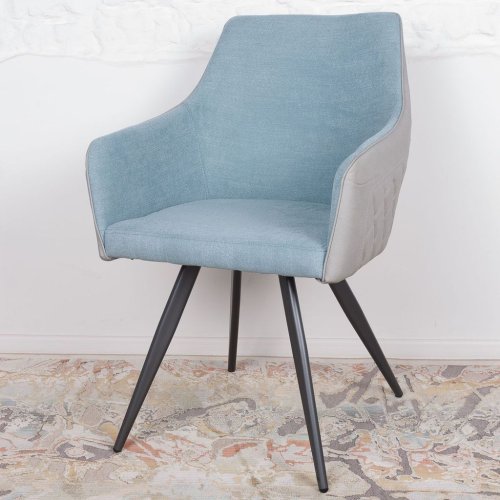 Кресло Nicolas Maya Серо-голубой MD000344