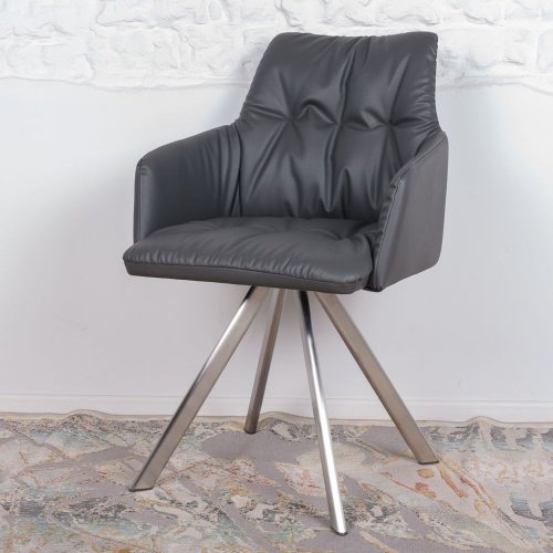 Кресло поворотное Nicolas Leon Темно-серый MD000320