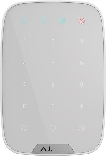 Беспроводная сенсорная клавиатура Ajax KeyPad White