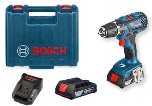 Шуруповерт ударний акумуляторний Bosch GSB 18-2-LI Plus (06019E7120)