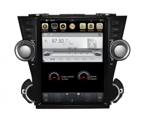 Штатная магнитола Gazer CM7012-XU40 Toyota Highlander (XU40), 2008-2015