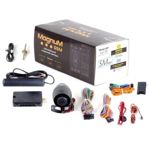 Автосигнализация Magnum GSM Smart S-10 CAN с сиреной