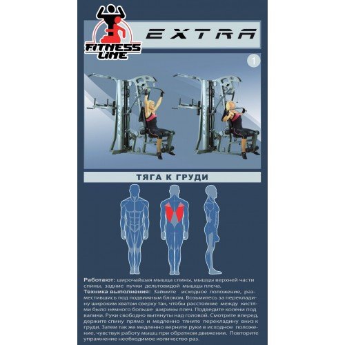 Фитнес станция Inter Atletika Экстра (ST-034)