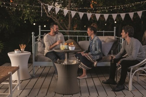 Стол-траснформер Keter Cool Bar Rattan