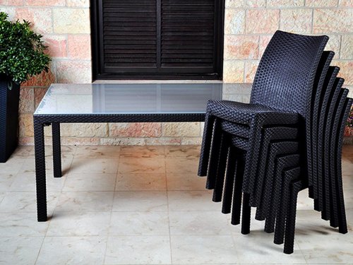 Стул пластиковый Keter Toscana (Серый)