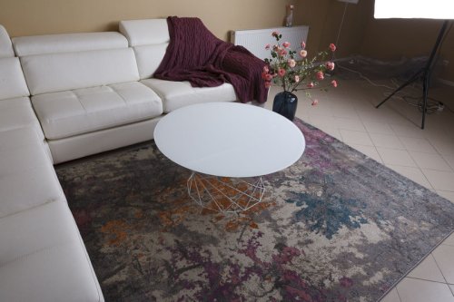 Стіл журнальний Nicolas COLOMBES білий глянець MD000027