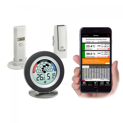 Термогигрометр для смартфонов TFA 31400802