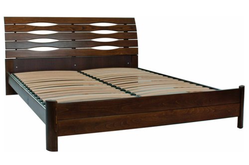 Кровать двуспальная МИКС-мебель Мария 160х200 бук