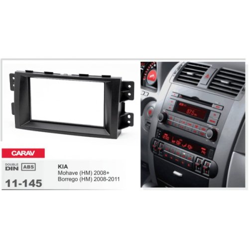 Рамка перехідна CARAV 11-145 KIA Mohave (HM), Borrego (HM) 2008+ 2 DIN