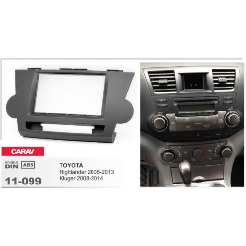 Рамка перехідна CARAV 11-099 Toyota Highlander 2008-2DIN