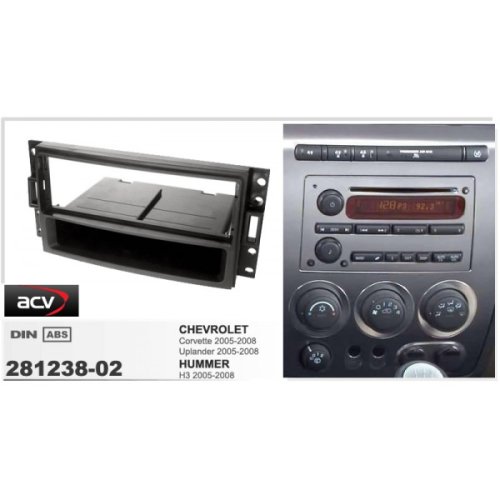 Рамка перехідна ACV 281238-02 Hummer H3 (05-> 08)