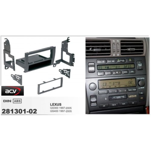 Рамка переходная ACV 281301-02 Toyota/Lexus GS300 (S16) 1998>-2001/GS