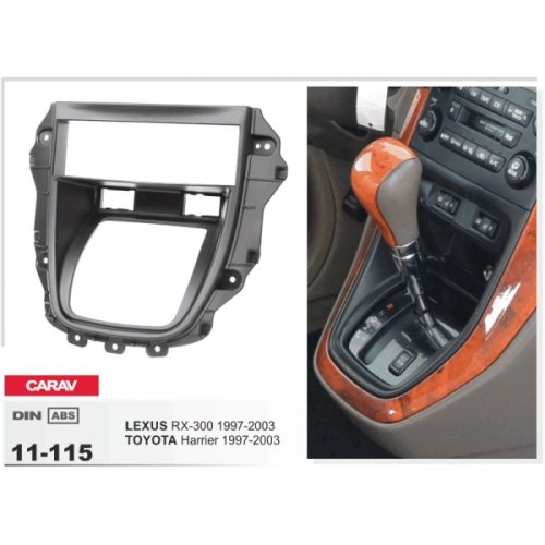 Рамка переходная CARAV 11-115 Lexus RX -300 1DIN