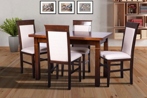 Стол обеденный раскладной МИКС-мебель Атлант сосна