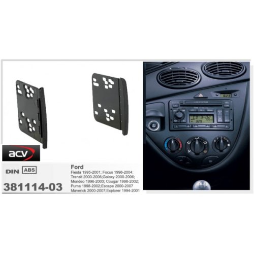 Рамка переходная ACV 381114-03 Ford Cougar 1998-2002/Focus Facelift 2001-2004