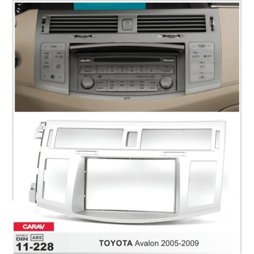 Рамка перехідна CARAV 11-228 Toyota Avalon 2din