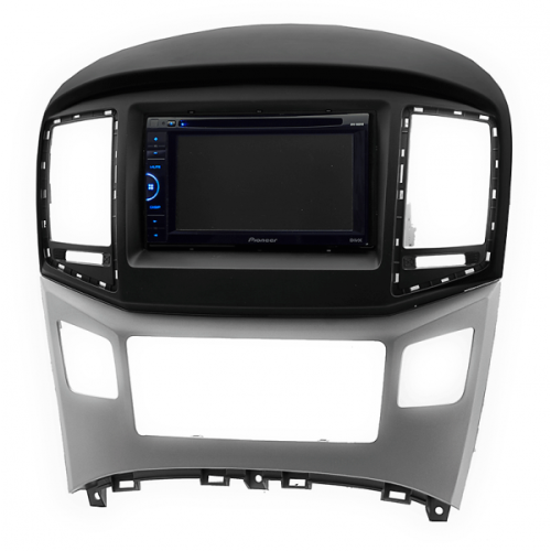 Рамка перехідна CARAV 11-610 Hyundai H-1 Starex 2015+ black & silver