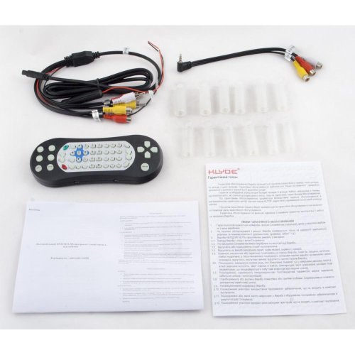 Подголовник с монитором и DVD-проигрывателем  KLYDE Ultra 745 HD Beige (бежевый)