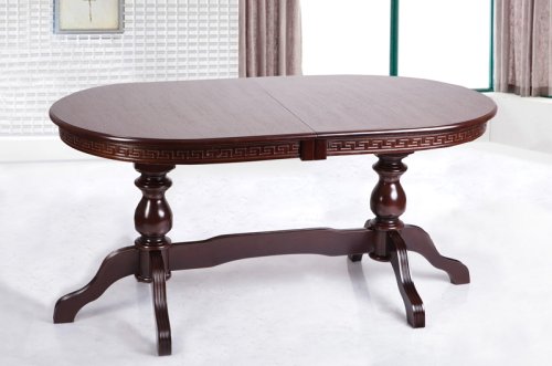 Стол обеденный раскладной МИКС-мебель Оскар Люкс Венге-шоколад