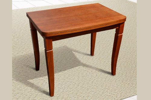 Стіл обідній розкладний МІКС-меблі Еріка шпон дуба коньячний